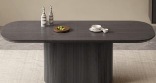 Our Take on the Sleek 86″ Modern Oval Dining Table
