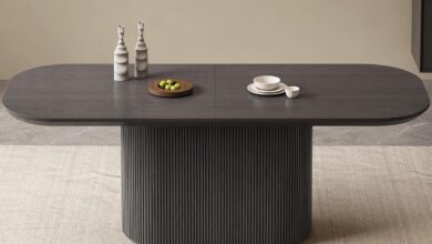 Our Take on the Sleek 86″ Modern Oval Dining Table