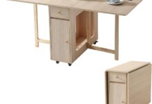 How We Made Space Work: Our Take on the Extendable Drop Leaf Table