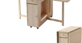 How We Made Space Work: Our Take on the Extendable Drop Leaf Table