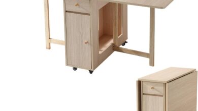 How We Made Space Work: Our Take on the Extendable Drop Leaf Table