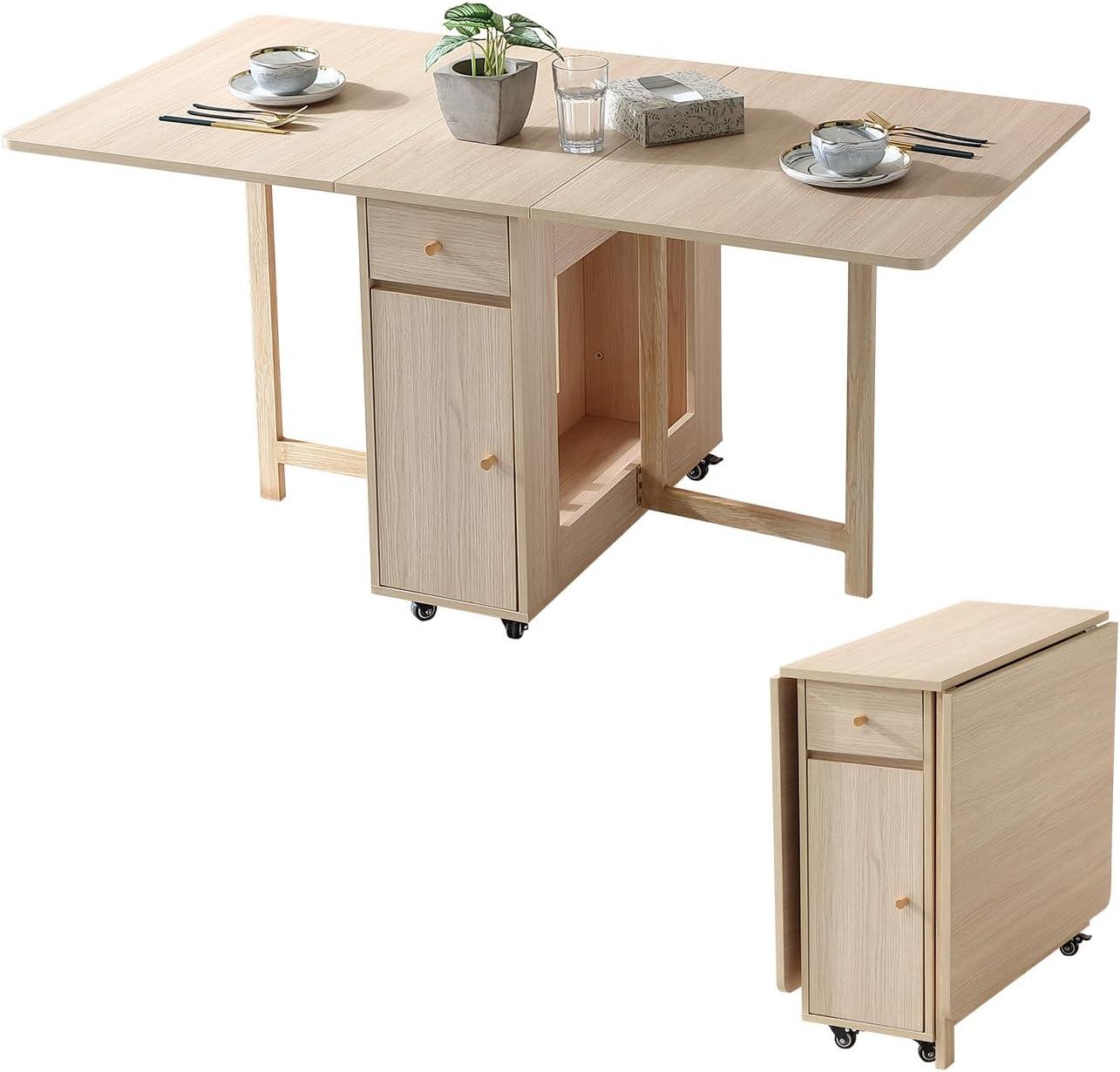 How We Made Space Work: Our Take on the Extendable Drop Leaf Table