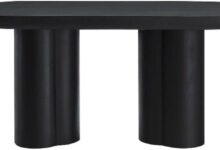 Why We Love the Modway Caspian 72″ Oval Concrete Table