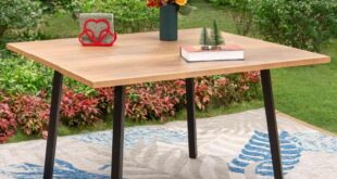 How We Loved the MIXPATIO 4-Person Outdoor Dining Table