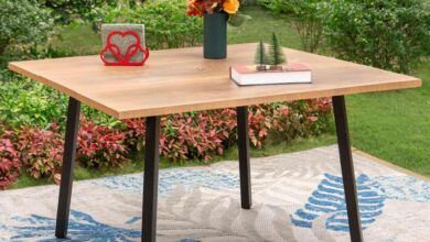 How We Loved the MIXPATIO 4-Person Outdoor Dining Table