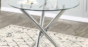 Why We Love Our Modern Glass Round Dining Table: A Review
