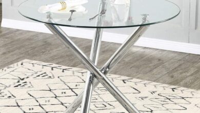 Why We Love Our Modern Glass Round Dining Table: A Review