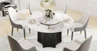 Our Take on the Penau Marble Dining Table: Stylish, Sturdy, and Spacious