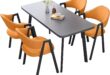 Our Take on the Stylish Orange Dining Set for Home and Office