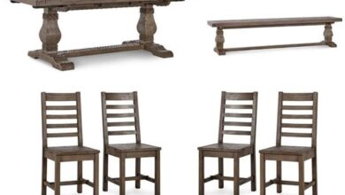 Our Take on the Home Square Wood Dining Set: Rustic, Roomy, Reliable