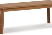 Our Take on the Ashley Janiyah Bench: Stylish, Durable Outdoor Seating