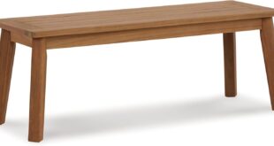 Our Take on the Ashley Janiyah Bench: Stylish, Durable Outdoor Seating