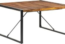 Why We Love the Gecheer Solid Wood Dining Table for Our Home