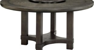 Gather ‘Round: Our Take on the Lazy Susan Dining Table for Six