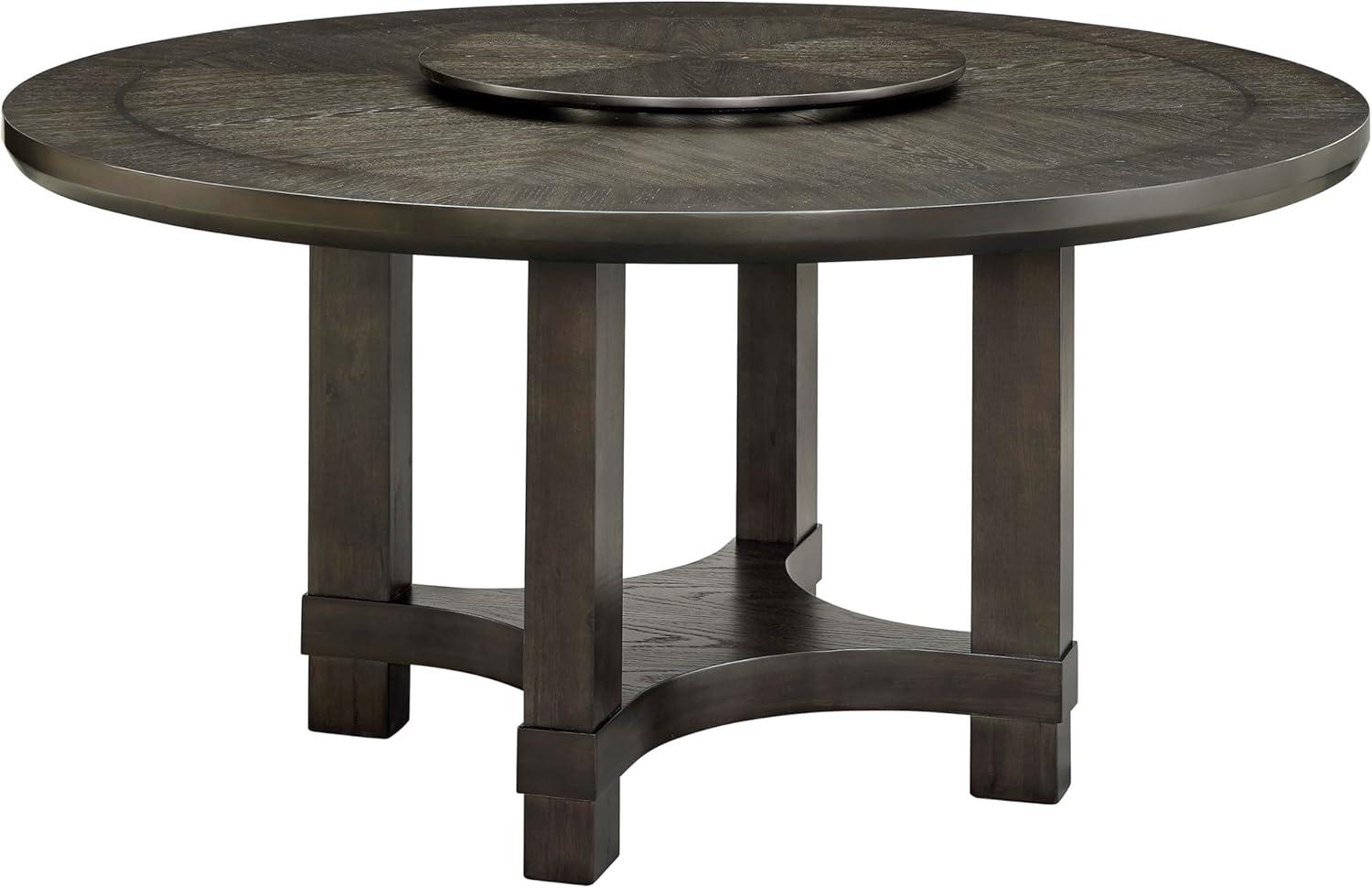 Gather ‘Round: Our Take on the Lazy Susan Dining Table for Six