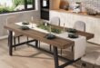 Why We Chose the GarveeHome Industrial Dining Table for Our Family Gatherings