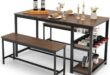 Our Honest Take on the 3-Piece Dining Set with Wine Rack Storage