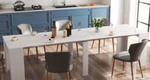Our Honest Take: Stylish & Space-Saving Extendable Dining Table