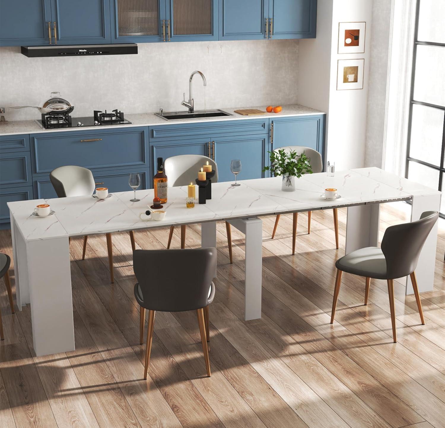 Our Honest Take: Stylish & Space-Saving Extendable Dining Table