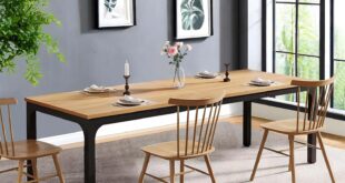 Our Take on the NicBex 78″ Dining Table: Stylish and Sturdy