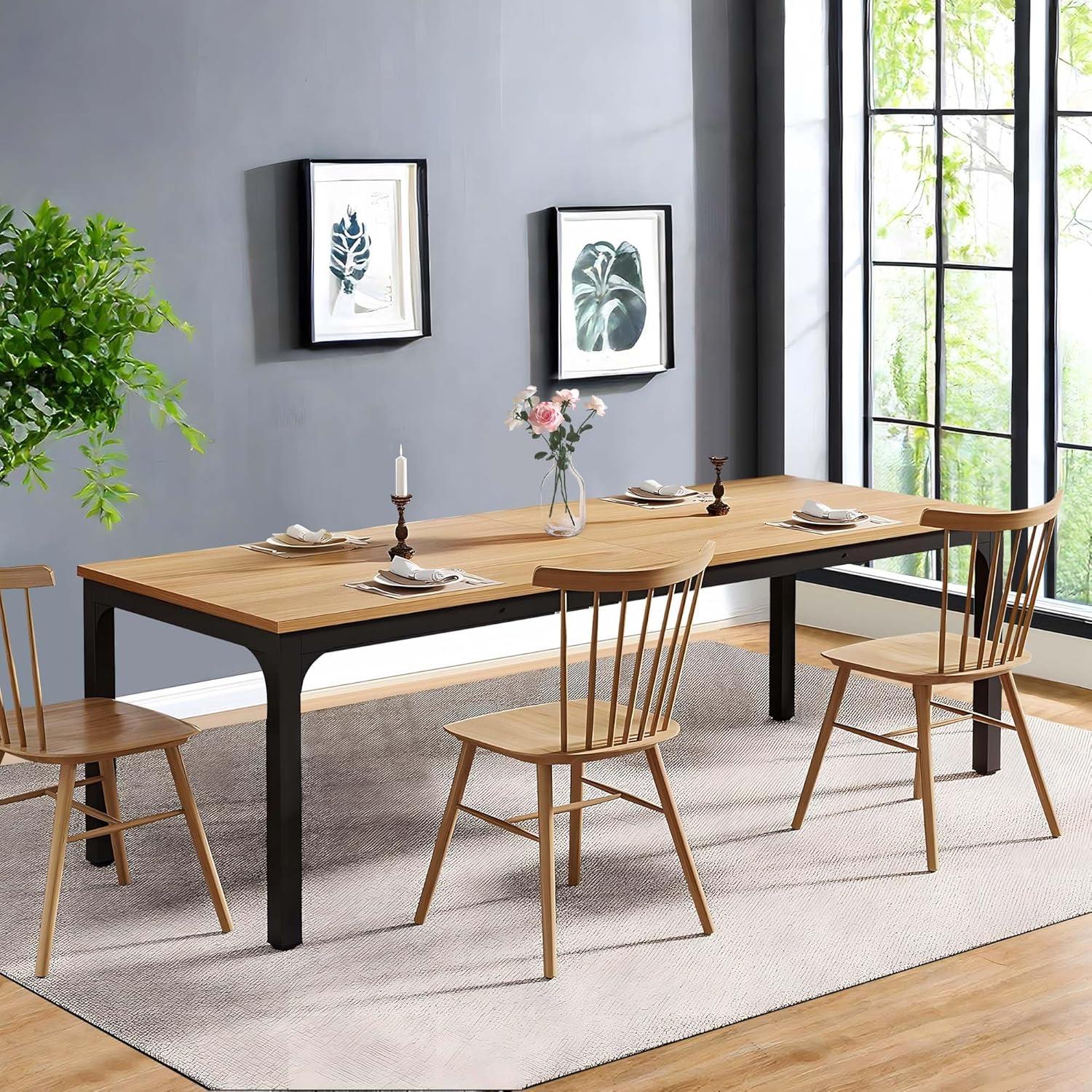 Our Take on the NicBex 78″ Dining Table: Stylish and Sturdy