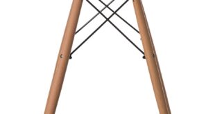 How We Loved This Sleek Glass Table with Solid Wood Legs