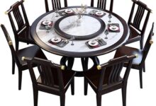 Why We Love the HOLIV Marble Kitchen Table for Small Spaces