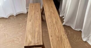 Our Take on the Solid Wood Farmhouse Bench: Sturdy and Stylish