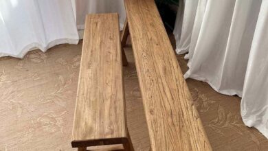 Our Take on the Solid Wood Farmhouse Bench: Sturdy and Stylish