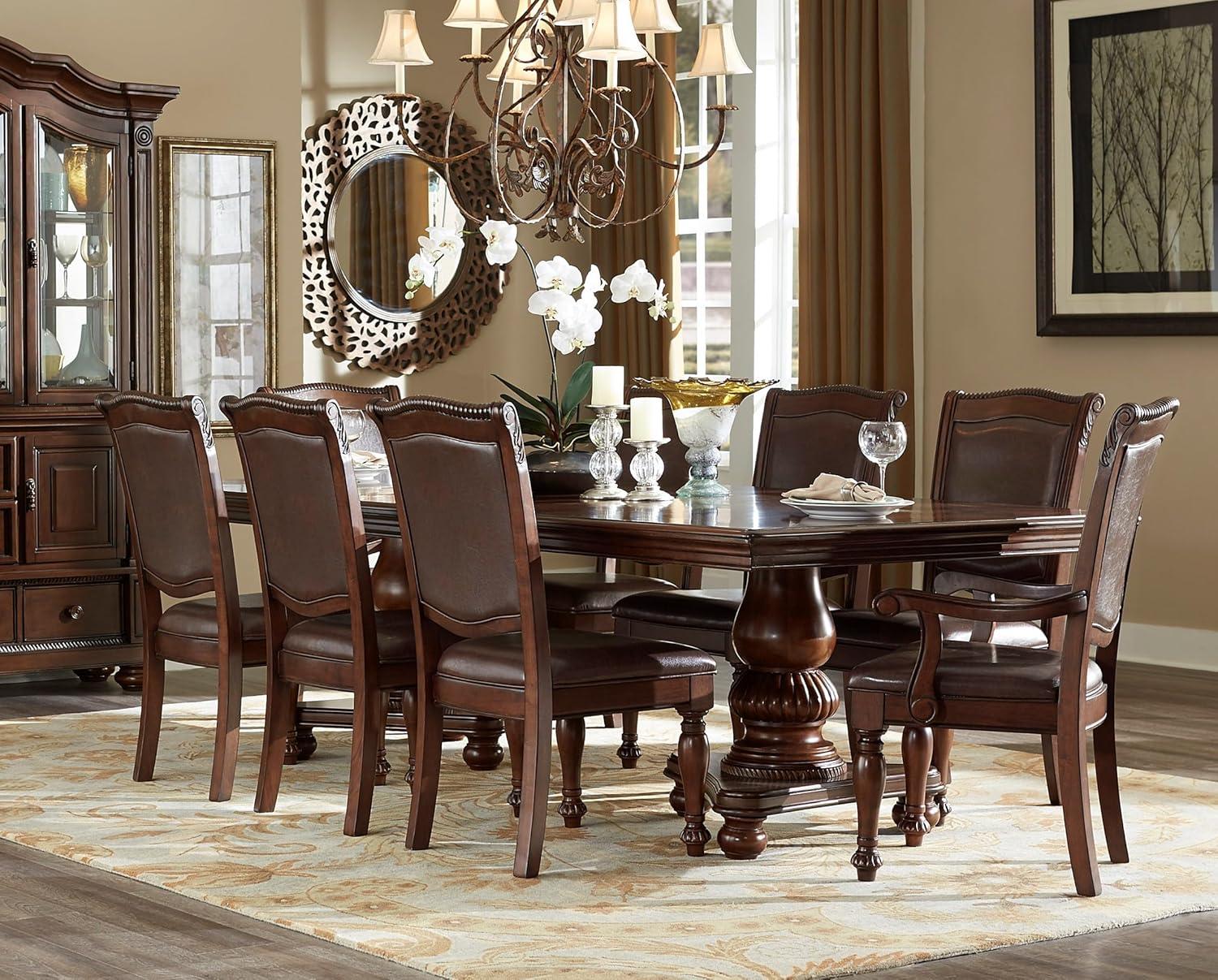 Gather Around: Our Review of the Elegant Extendable Cherry Dining Set