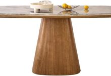 Our Review: Versatile Solid Wood & Marble Dining Table Delight
