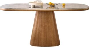 Our Review: Versatile Solid Wood & Marble Dining Table Delight