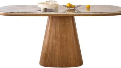 Our Review: Versatile Solid Wood & Marble Dining Table Delight