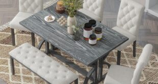 Our Honest Take on the Retro 6-Piece Grey Wash Dining Set