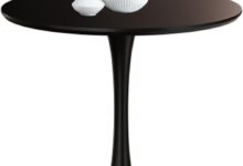 Our Take on the 24″ Tulip Table: Stylish, Compact, and Versatile