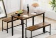 How We Transformed Our Space with the Industrial 3-PC Table Set