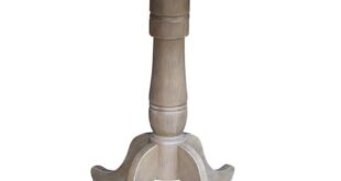 Our Take on the International Concepts 42″ Dual Drop Leaf Pedestal Table