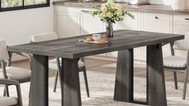 Why We Chose the DWVO Rustic Grey Dining Table for Our Space