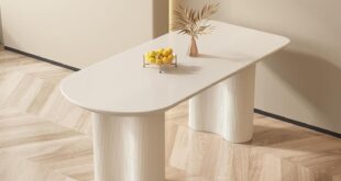 Why We Chose This Modern White Dining Table for Our Home Space