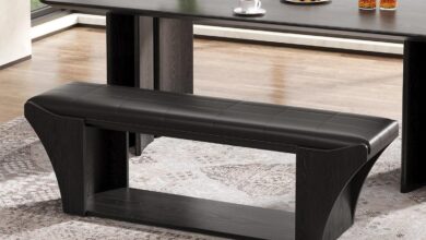 Our Honest Take on the Tribesigns Modern Black Dining Bench