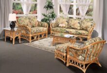 Our Honest Take on the Rattan 6-Piece Living Room Set