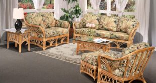 Our Honest Take on the Rattan 6-Piece Living Room Set