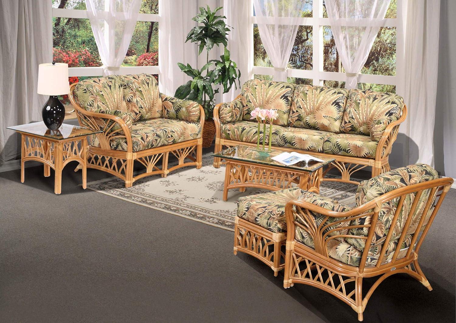 Our Honest Take on the Rattan 6-Piece Living Room Set