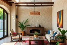 23 Stunning Luxury Outdoor Spaces Elevated by Timeless Vintage Rugs