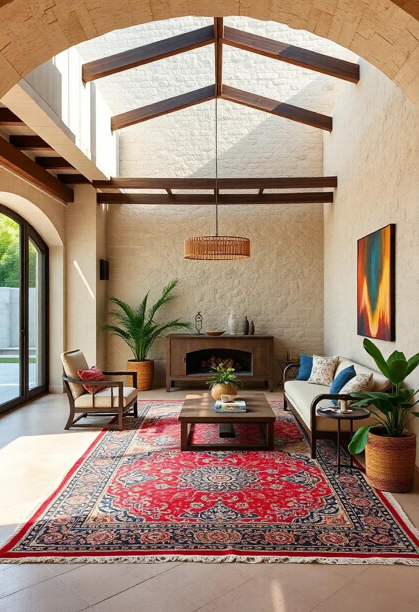 23 Stunning Luxury Outdoor Spaces Elevated by Timeless Vintage Rugs