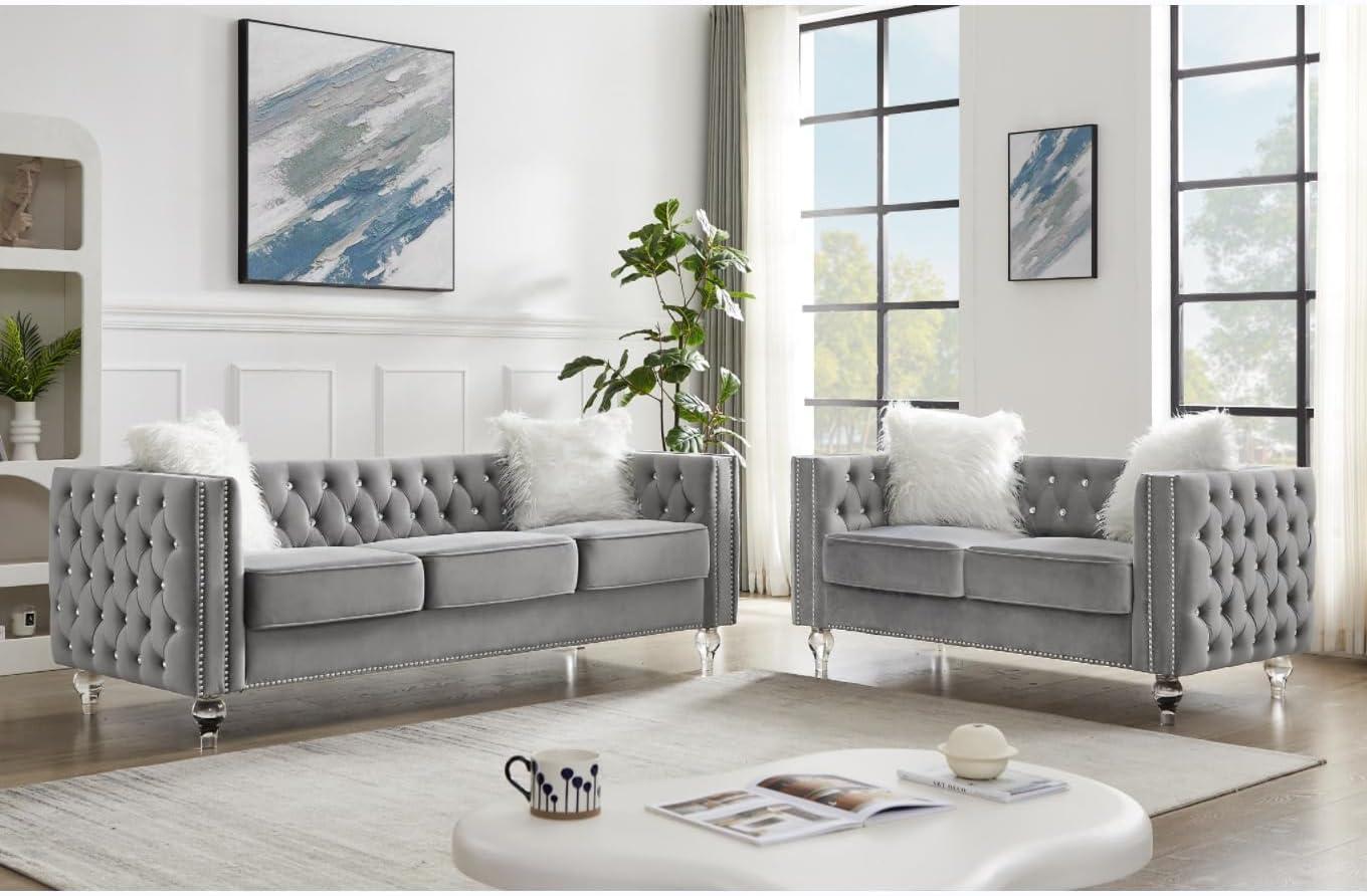 Our Take on the Tomkate Velvet Sofa Set: Comfort Meets Glamour
