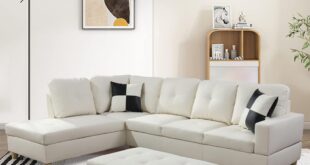 Our Take on the Lifestyle Faux Leather Sectional Sofa with Storage