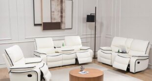 Our Honest Take on the Creamy 4-Seater Recliner Sofa Set