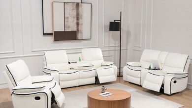Our Honest Take on the Creamy 4-Seater Recliner Sofa Set
