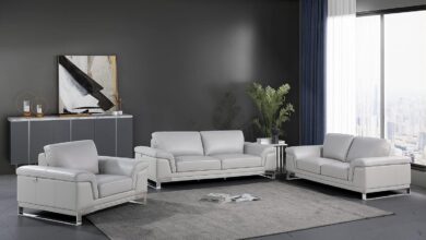 Our Take on the Stylish Weston Italian Leather 3-Piece Sofa Set